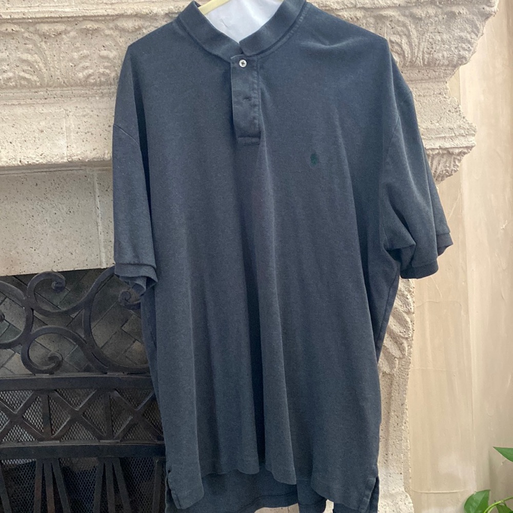 Polo by Ralph Lauren gray shirt short sleeve